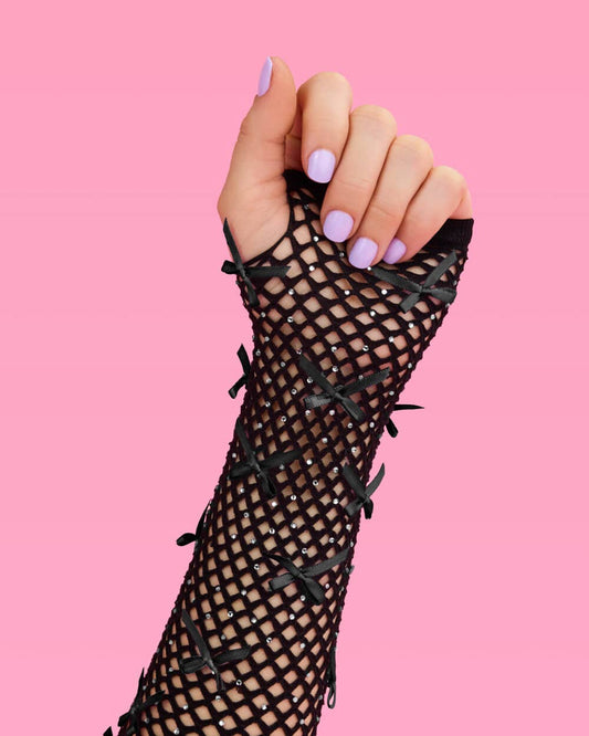 Fishnet Bow Gloves, Bride To Be, Birthday Decor