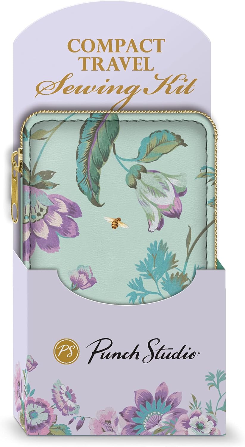 Sewing Kit Emerald Wldflwrs