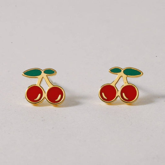 Cherry Cheery, earrings