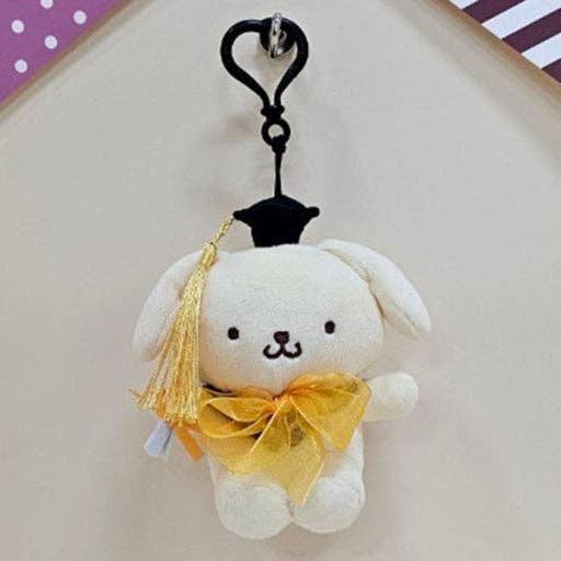 Instock! Sanrio Characters Graduation Plush Bag Charm– 13cm
