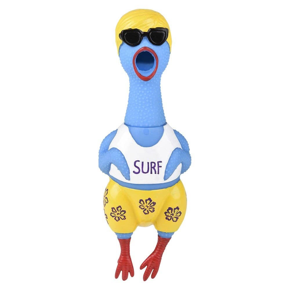 Big Rubber Chicken Collectible Mix 9.5"