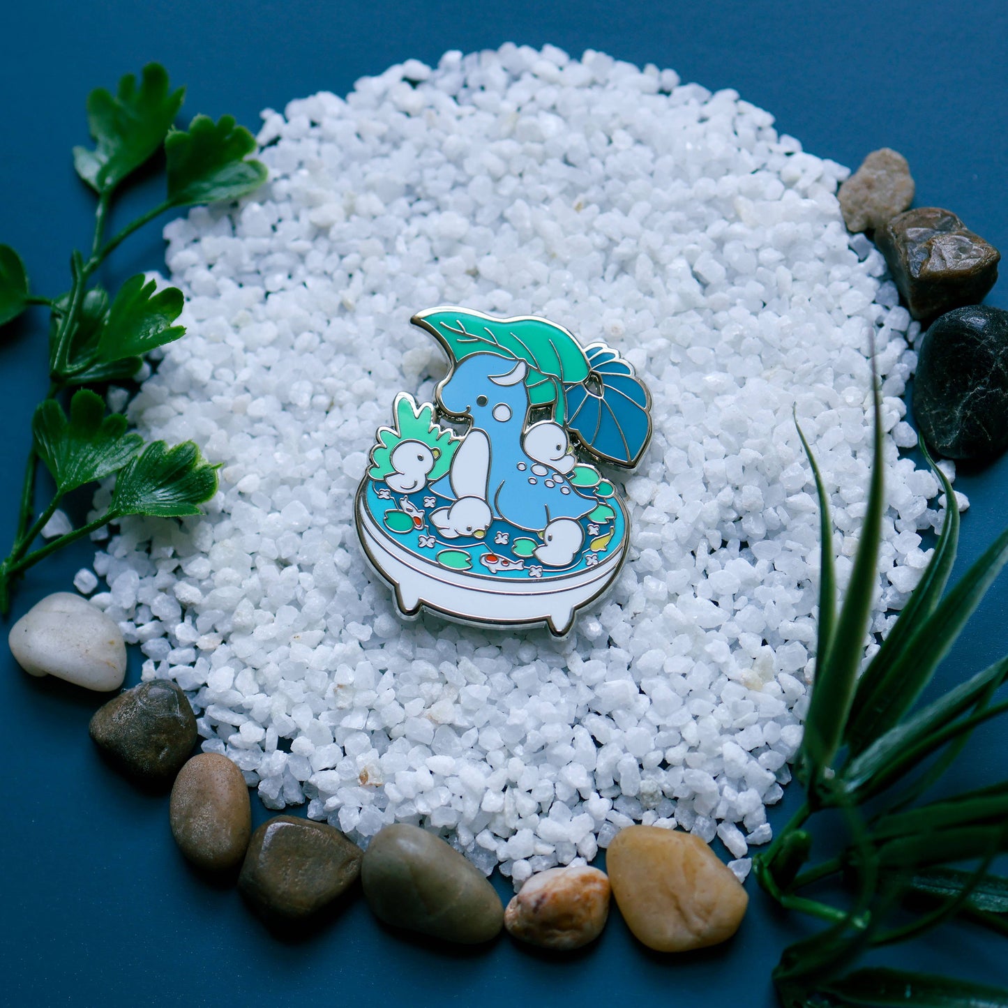 Enamel Pin - Bonsai Garden - Nessi