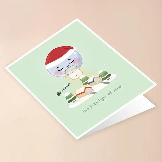 This Little Light of Mine Christmas Card