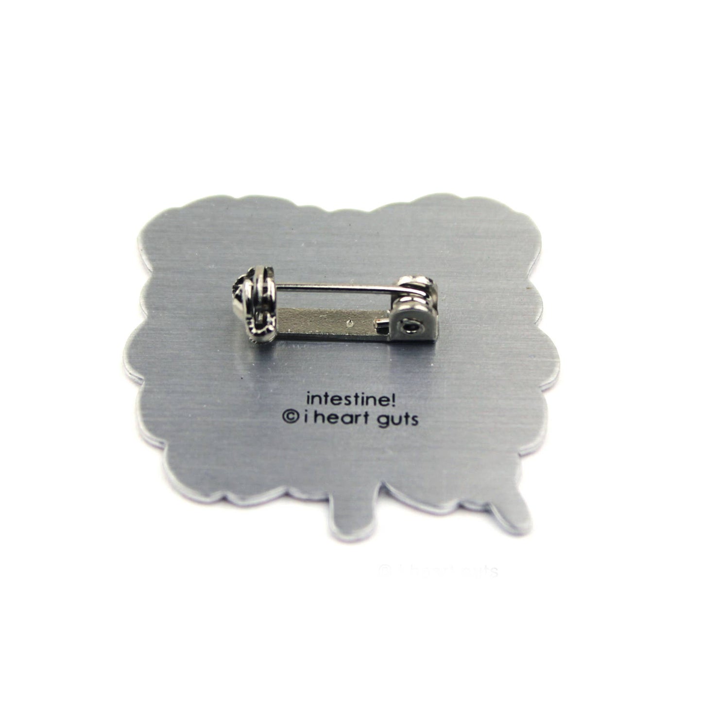 Intestine Lapel Pin - It Takes Guts