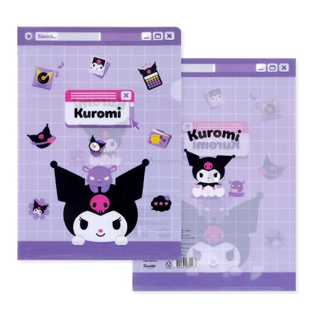 Sanrio Translucent A4 file folder