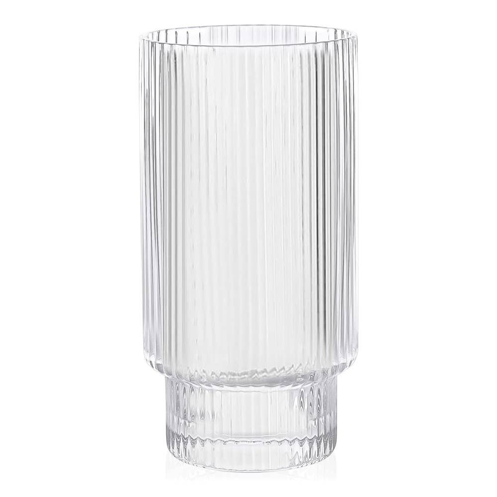 Ribbed Highball Glass 420ml