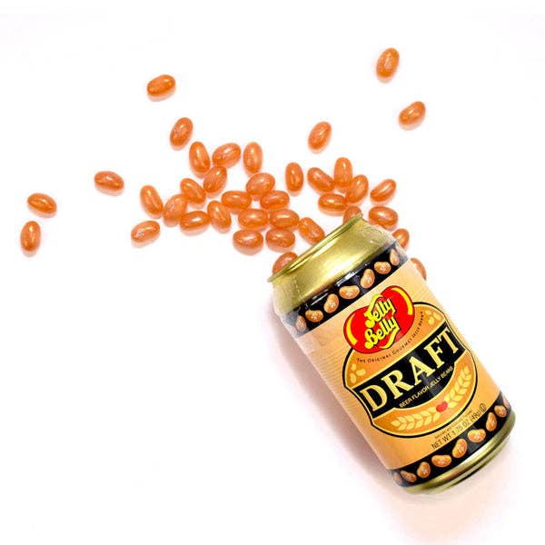 Jelly Belly Draft Beer Jelly Beans In Beer Can 1.75oz