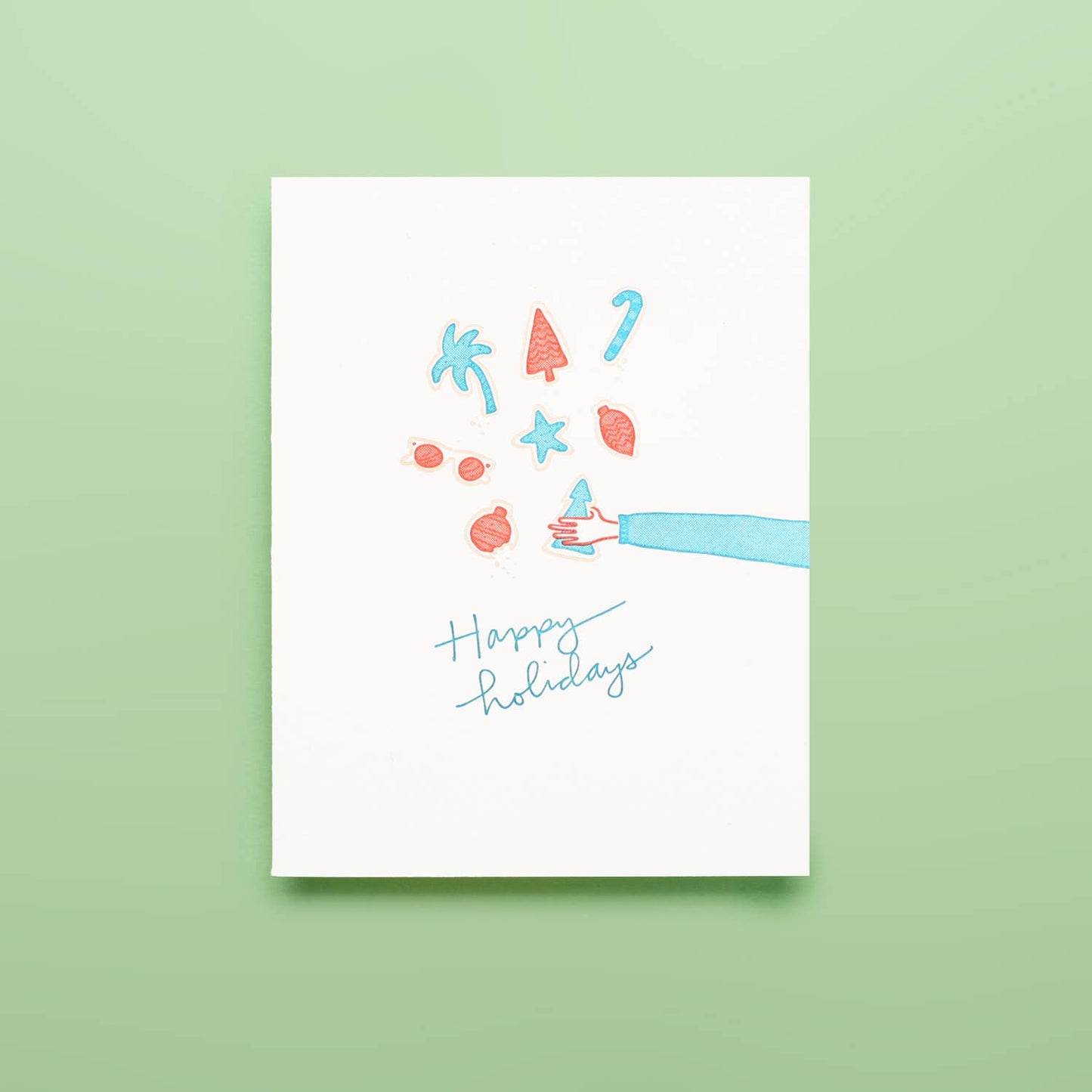 Holiday Cookies - Letterpress Greeting Card