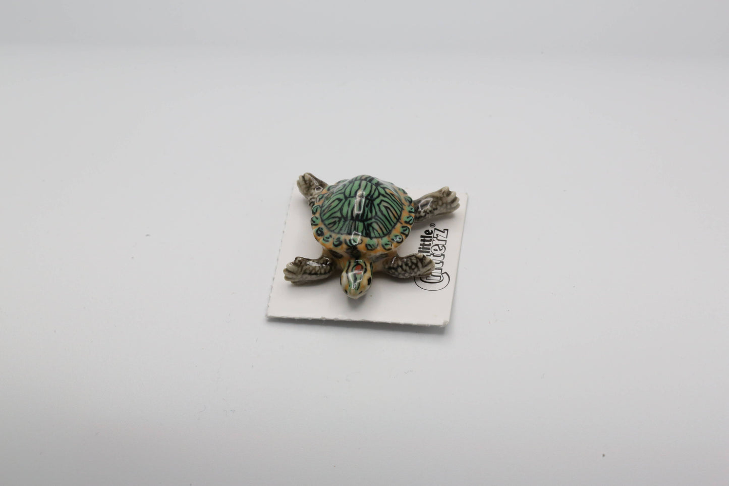 Bask Red-Eared Slider Porcelain Miniature