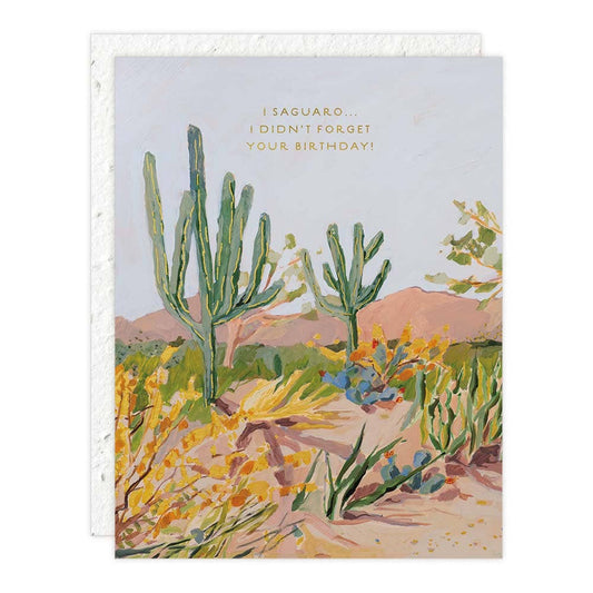 Cactus - Birthday Card