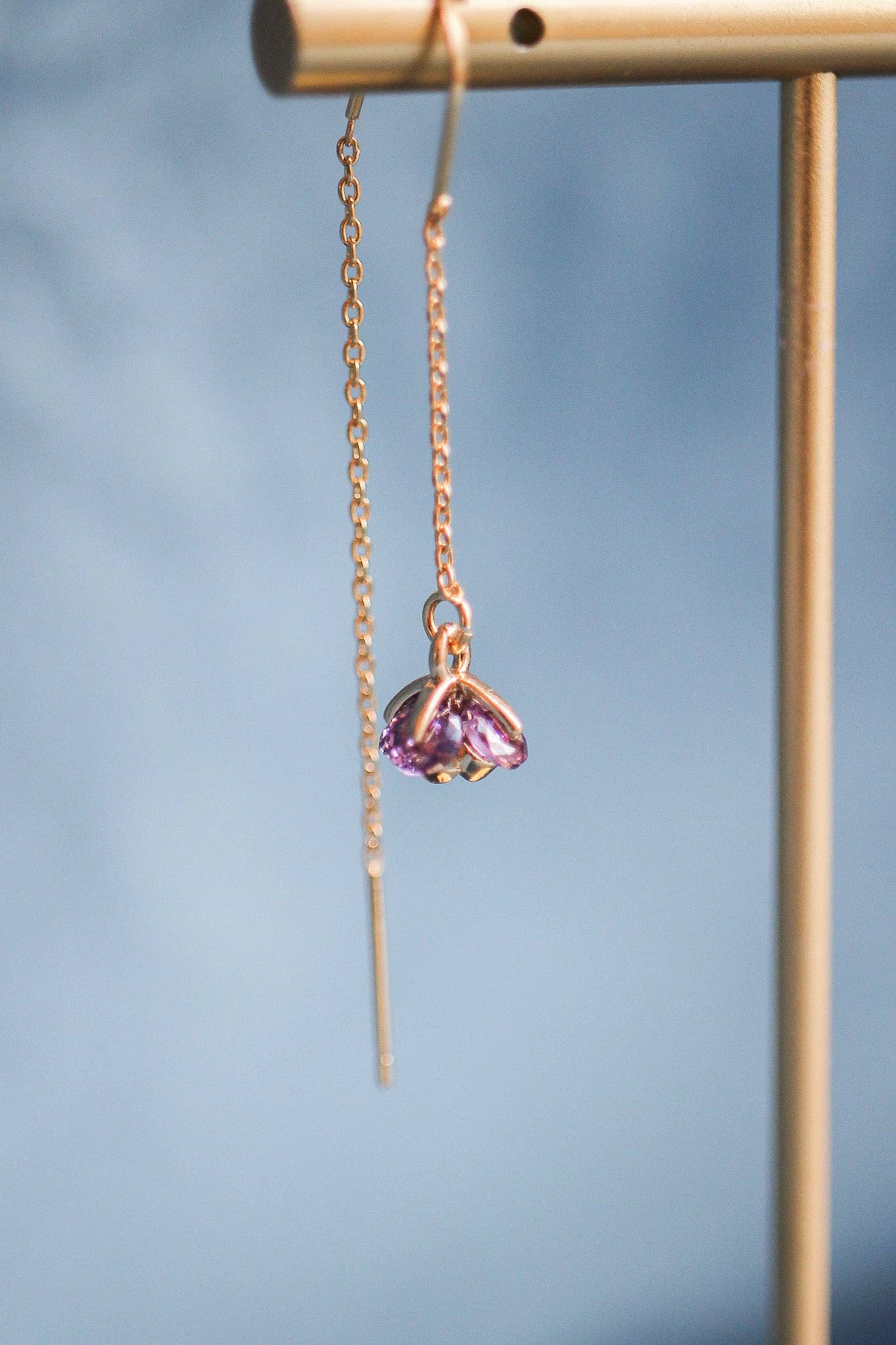 Forget Me Not Threader in Purple