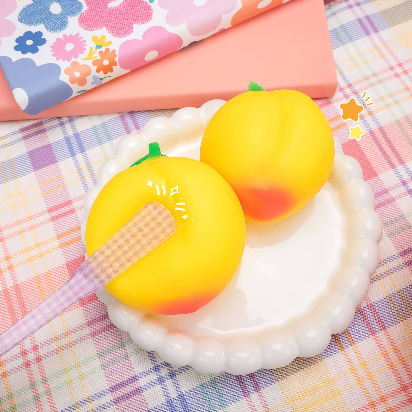Just Peachy! Cute Georgia Peach Stress Ball