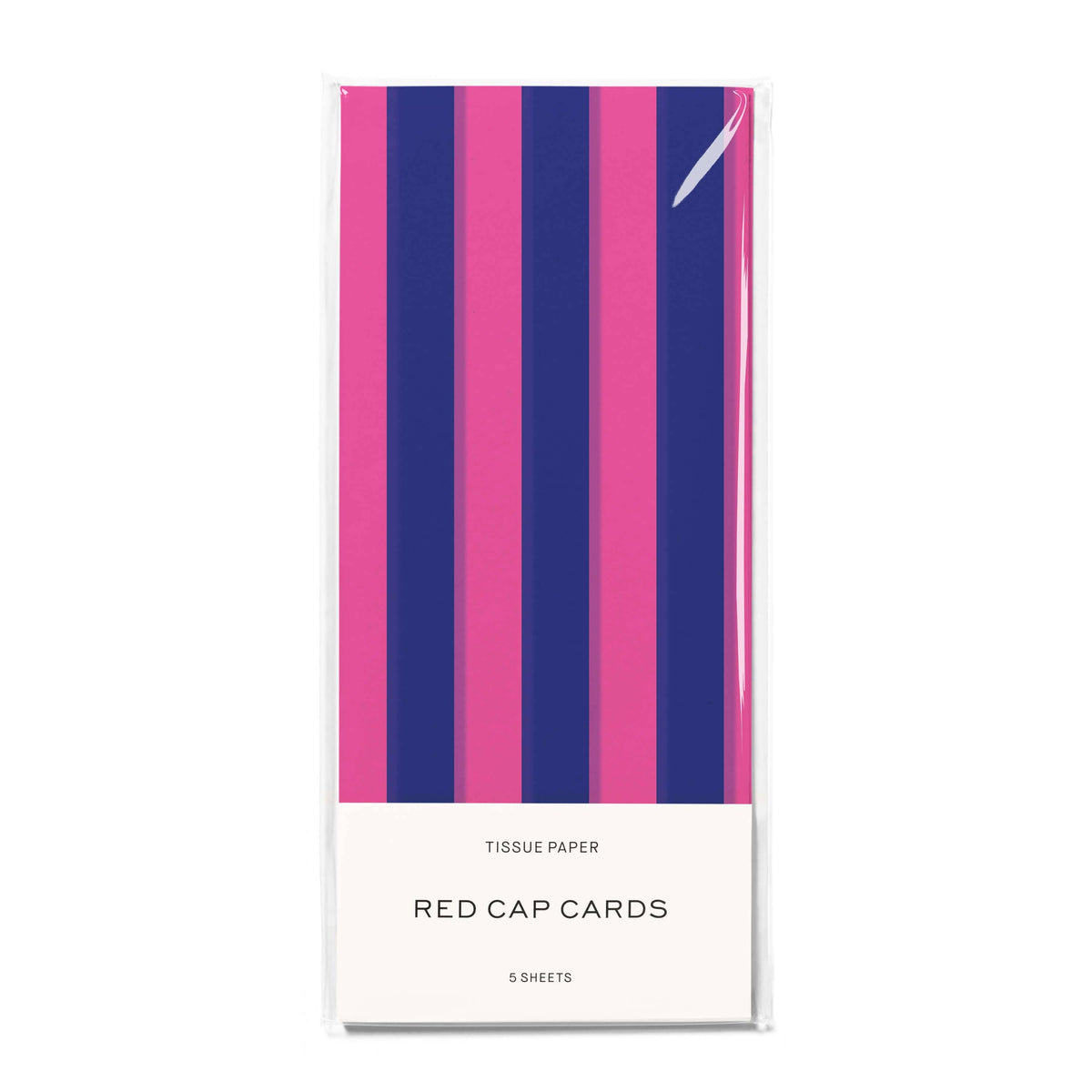 Blue and Pink Stripes tissue paper