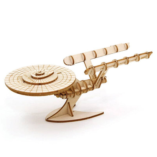 IncrediBuilds: Star Trek: U.S.S. Enterprise Book and 3D Wood Model