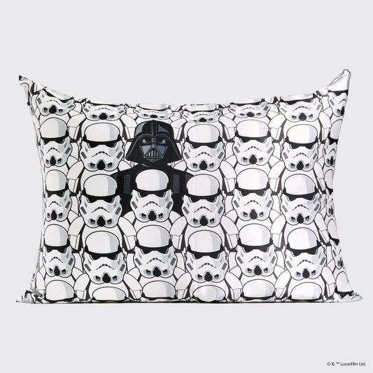 Star Wars™ & Kitsch Satin Pillowcase in Darth Vader & Stormtroopers