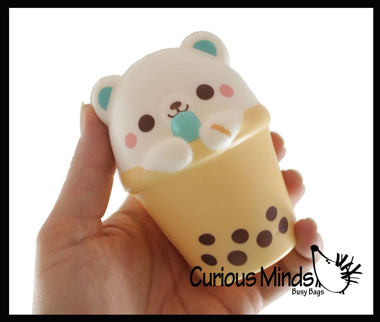 Animal Drinking 4" Bubble Tea Drink Slow Rise Squishy Toys