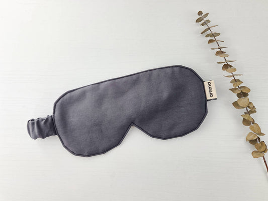 Tencel sleep mask (100% natural and vegan materials) Grey