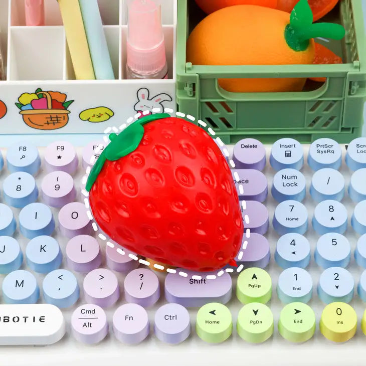 Strawberry Shaped Sensory Squishy Toy