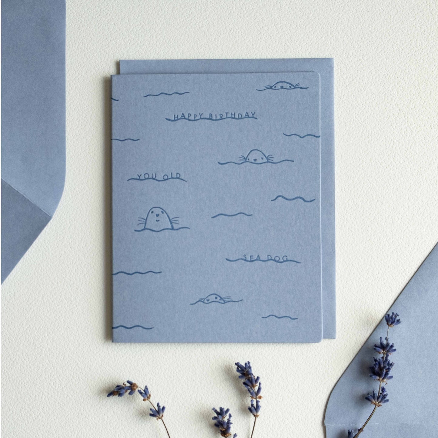 Birthday Sea Dog | Letterpress Card