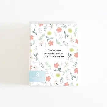 Grateful To Know You Friendship/Love/Thank You Card