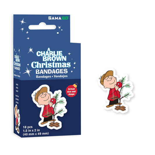 Peanuts A Charlie Brown Christmas Adhesive Bandages