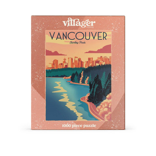 Vancouver 1000-Piece Puzzle for Adults | Designed in Canada