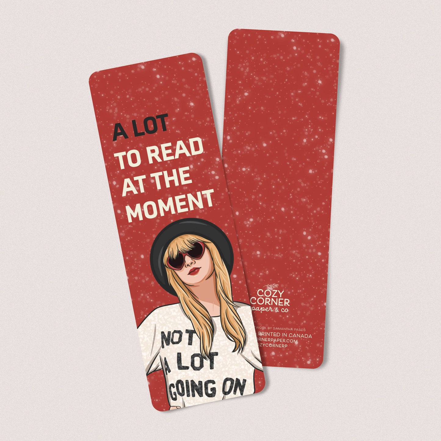 Tay A Lot to Read Bookmark