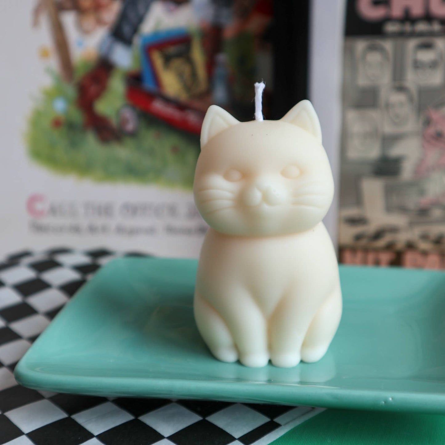 Cute Cat Candle