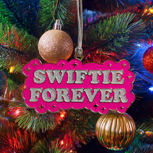Swiftie Forever Enamel Holiday Ornament