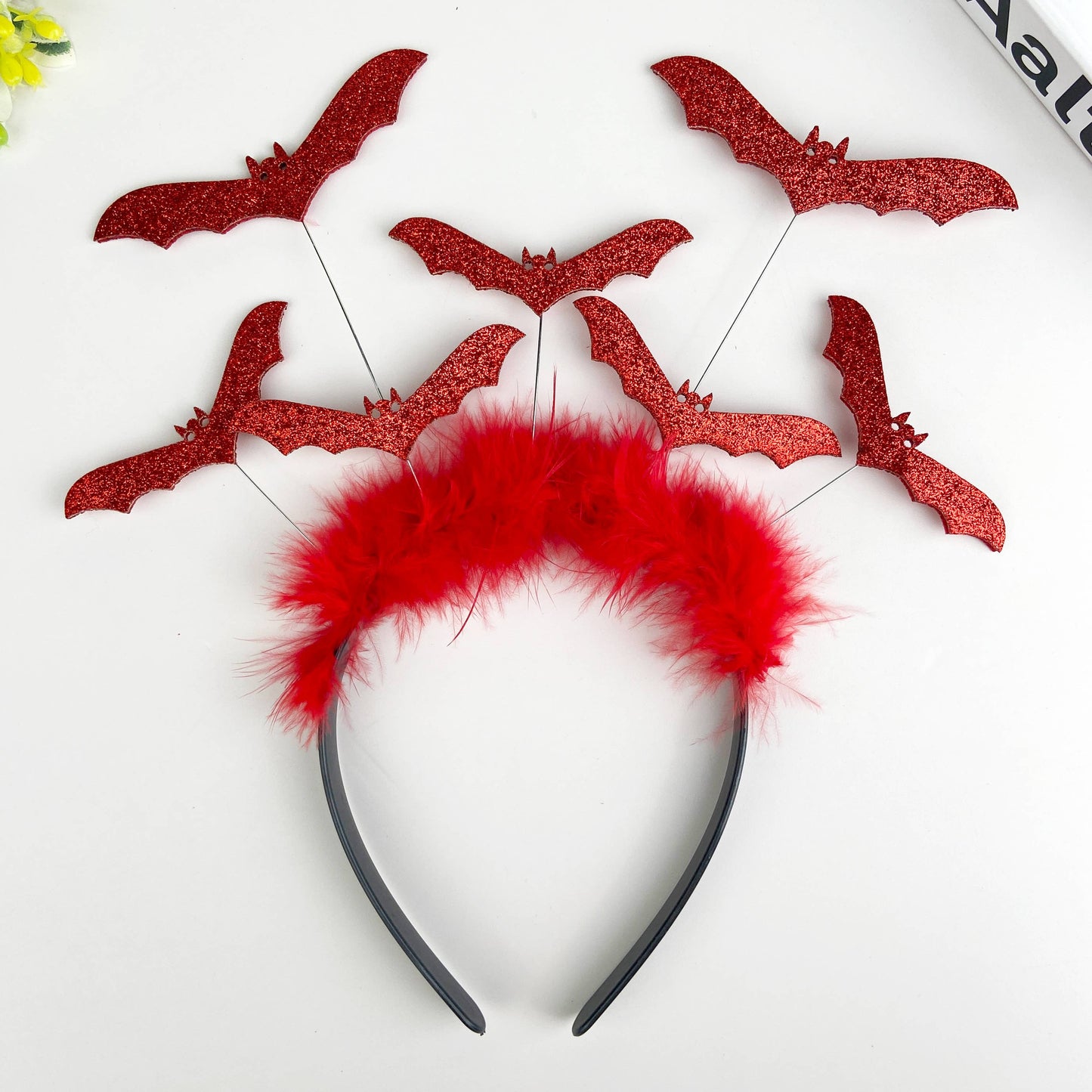 Halloween bat headband