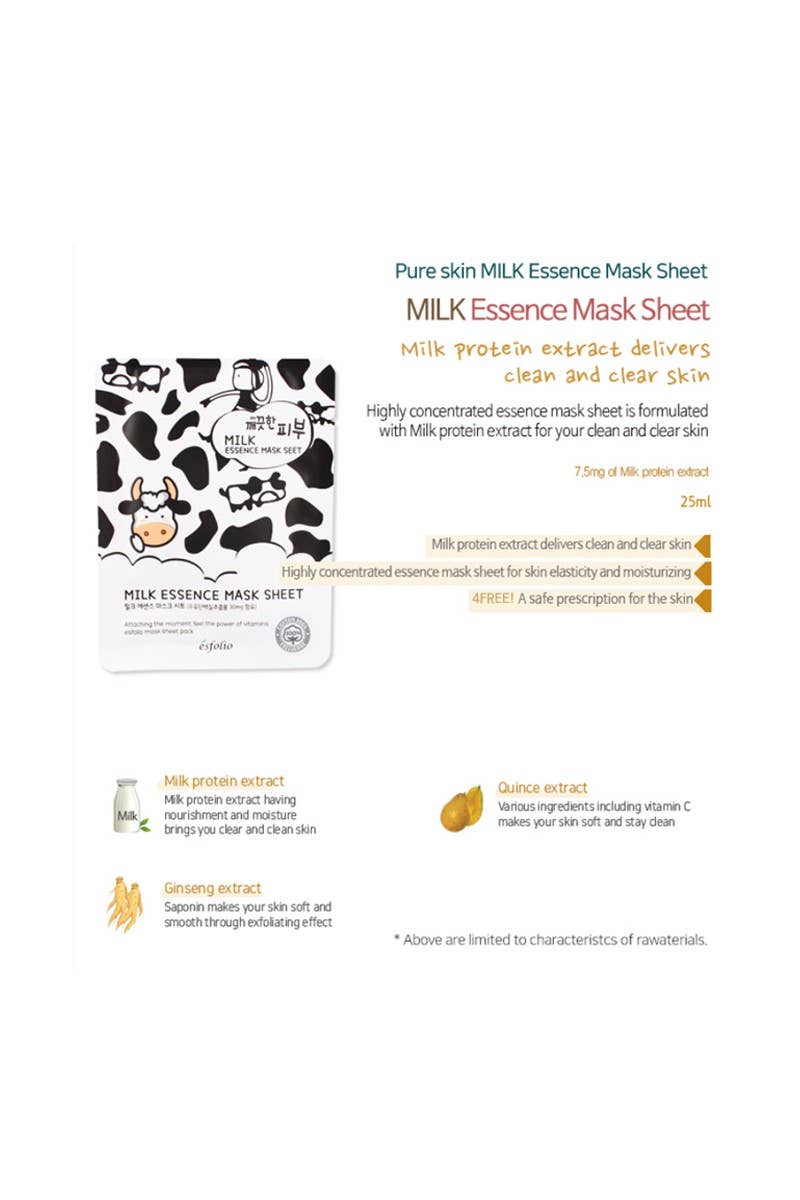 Essence Mask Sheet Milk