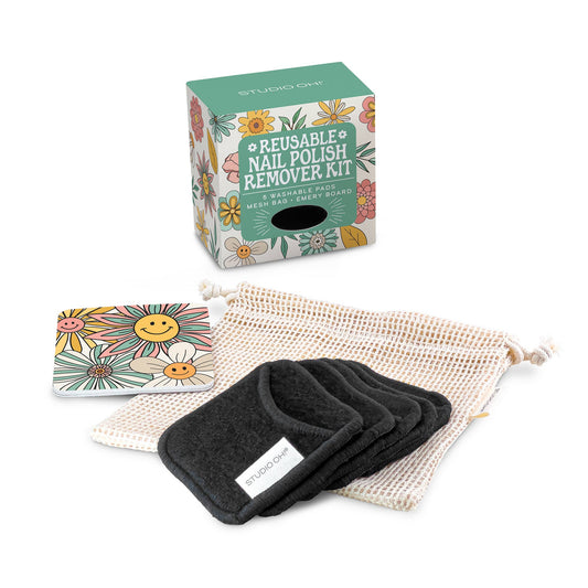 Beamin' Blooms Reusable Nail Polish Remover Kit