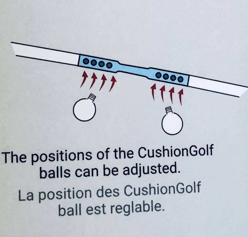 Lindo CushionGolf Body Massager - w/ Soft Golf Balls