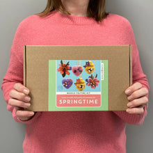 Load image into Gallery viewer, Needle Felting Kit - Springtime. A Pretty Craft for Easter
