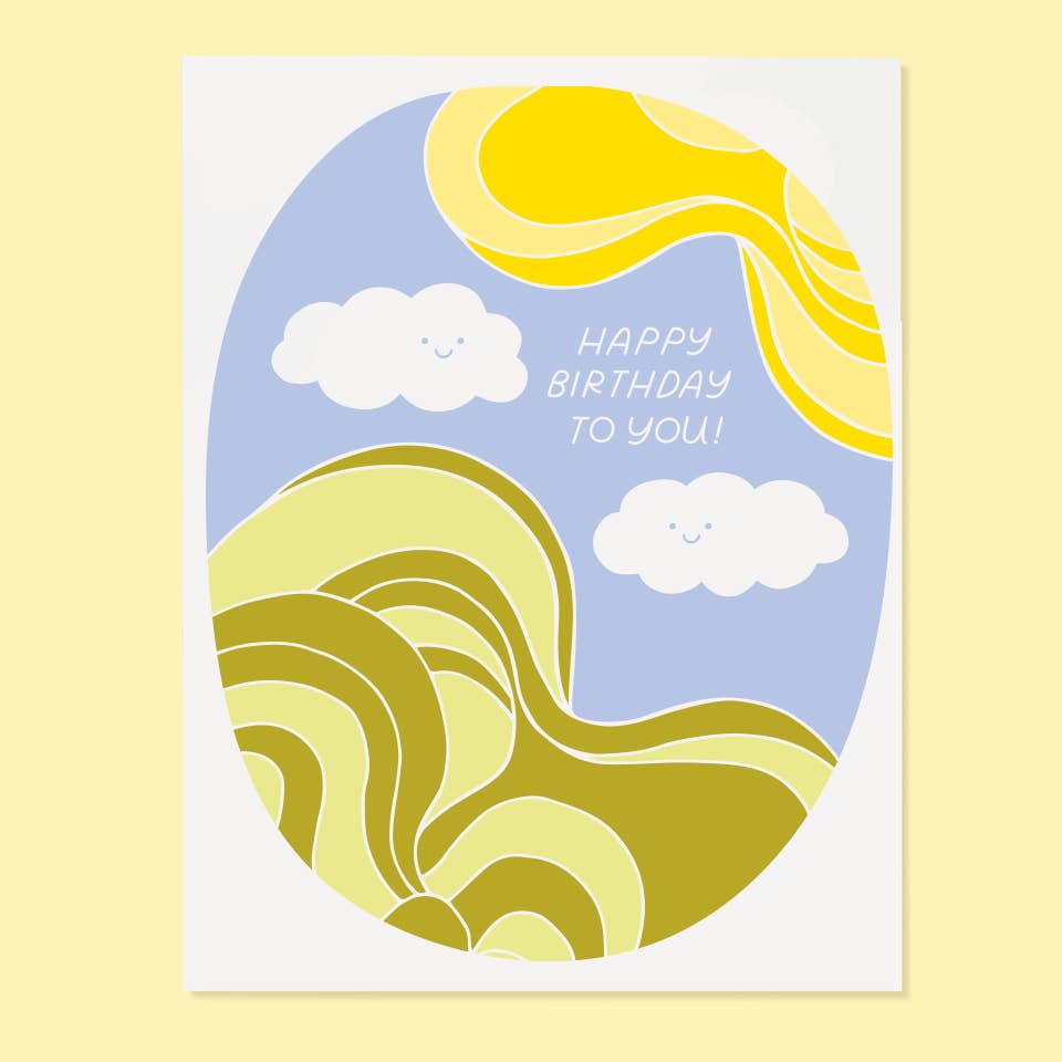 Cloud Bday Card
