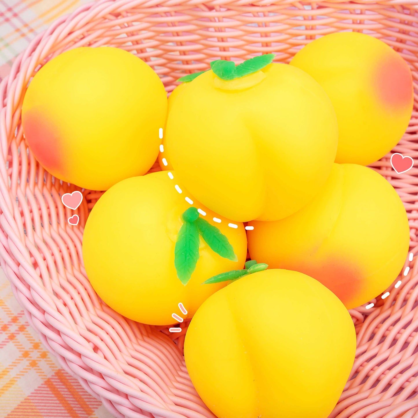 Just Peachy! Cute Georgia Peach Stress Ball