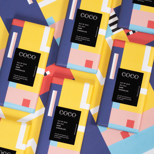 Isle of Skye Sea Salt Dark Chocolate Bar