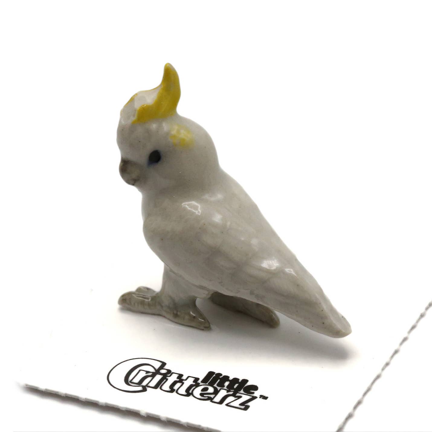 Captain Sulphur-crested Cockatoo Porcelain Miniature