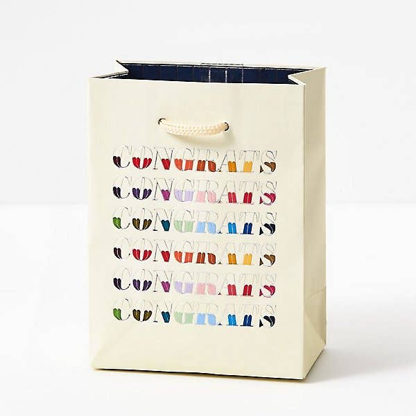 Colorful Congrats Gift Bag
