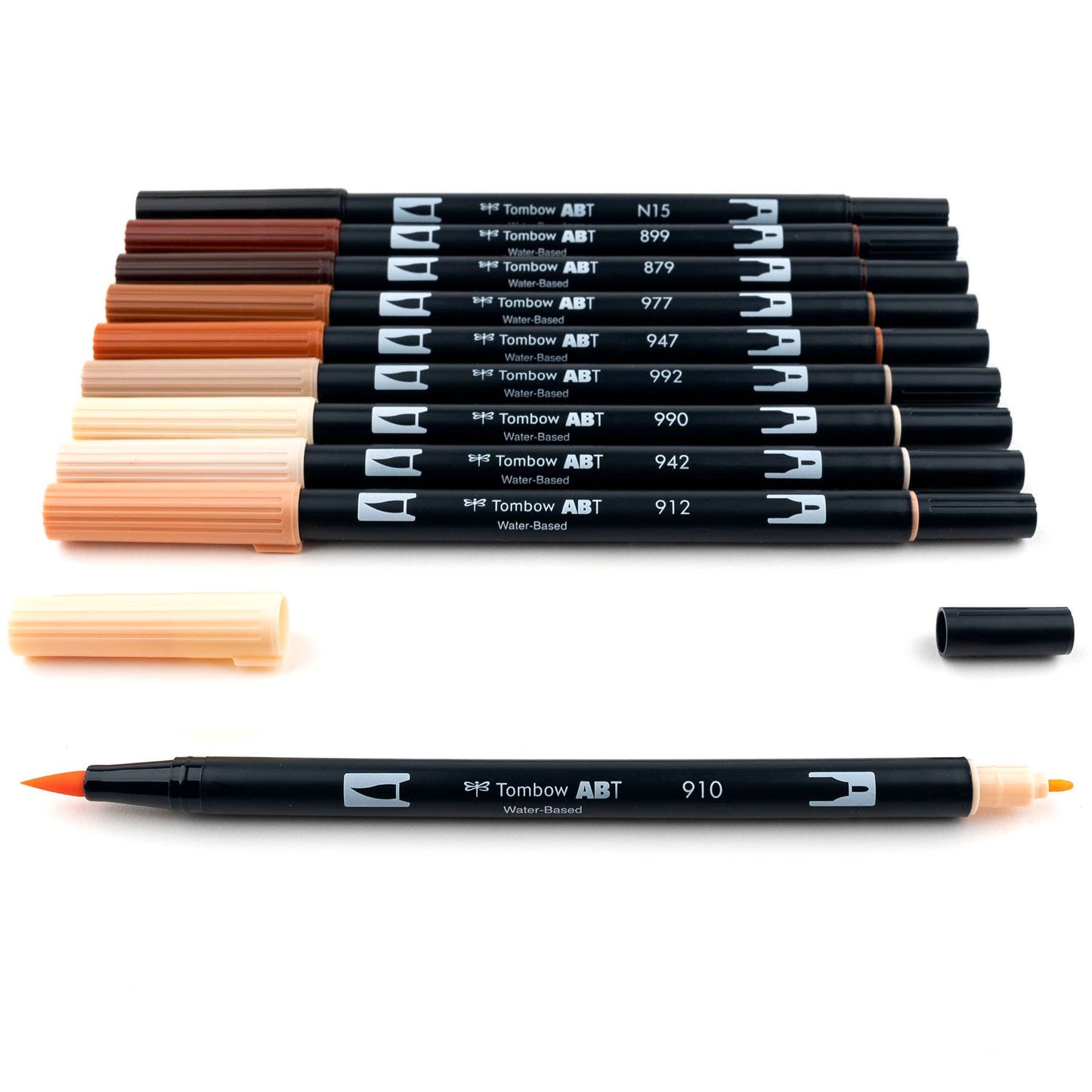 Dual Brush Pen Art Markers: Portrait - 10 Pack