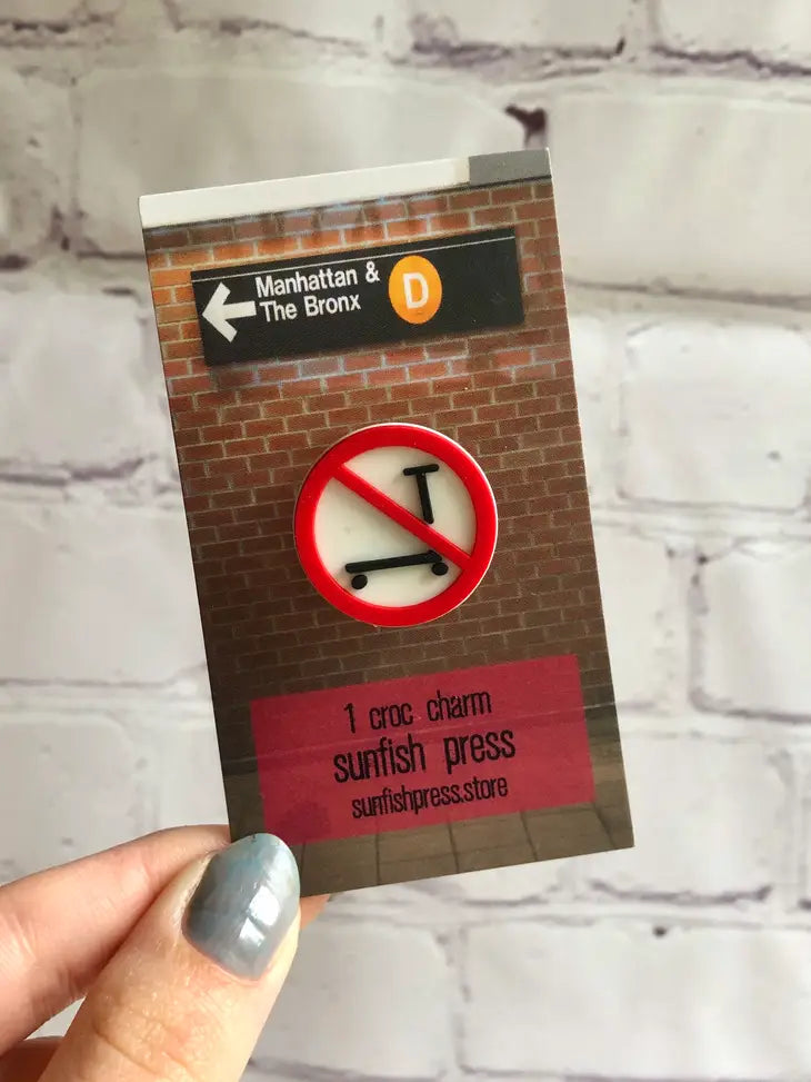 No Scooter Taylor Swift Shoe Charm