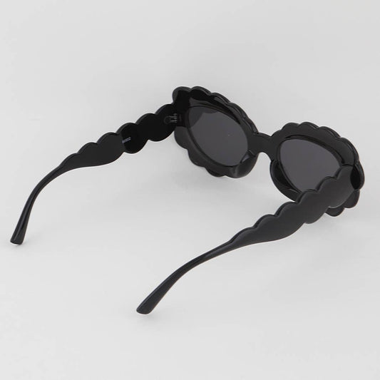 Flower Cloud Round Sunglasses