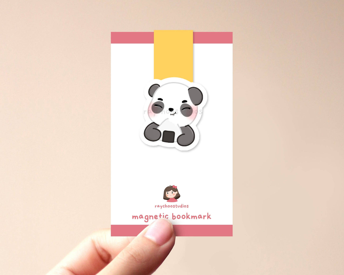 Chooby x Onigiri Magnetic Bookmark