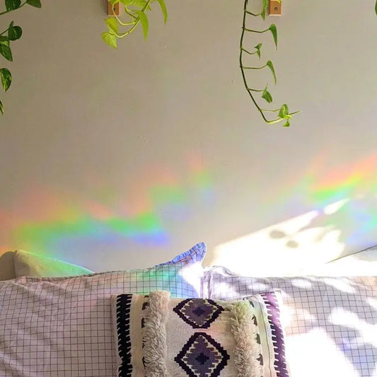 Prismatic Kitten - Cat Stretching Suncatcher