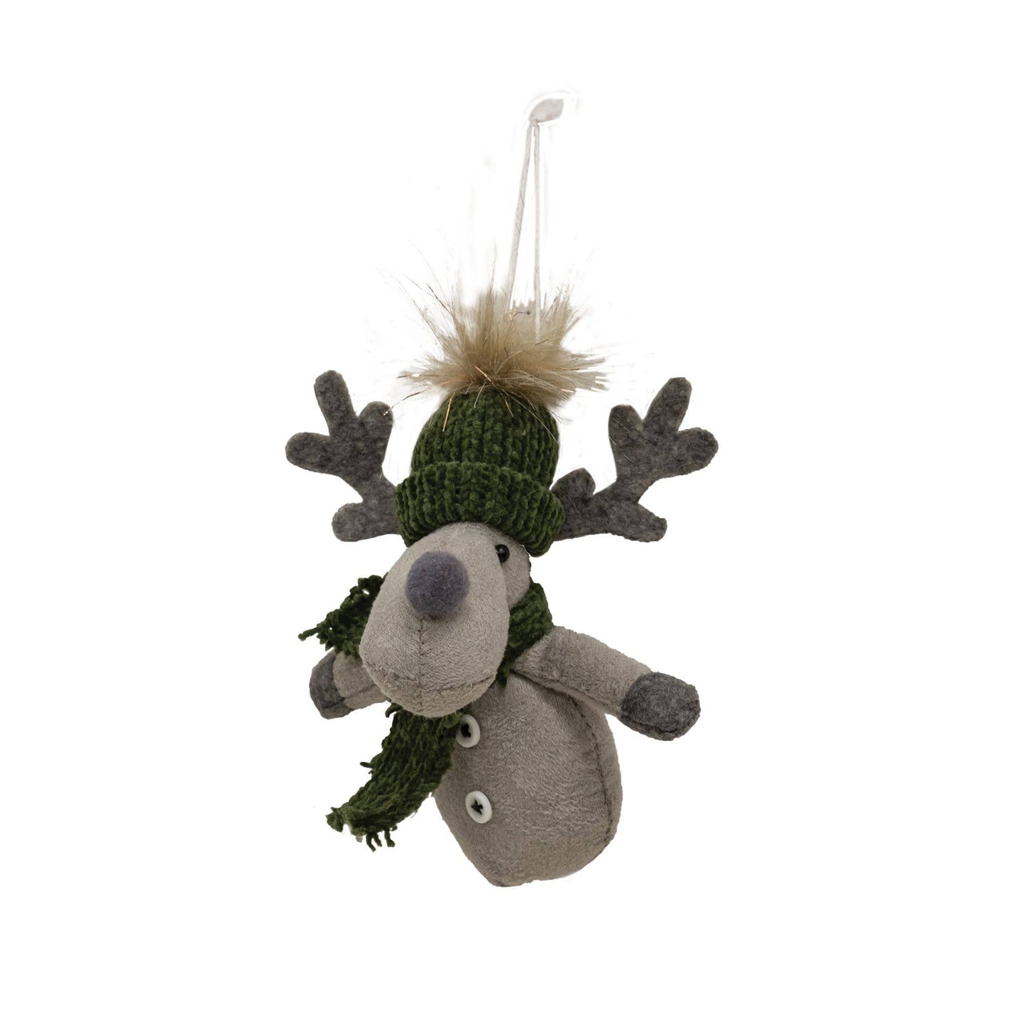 Snowman and Reindeer Ornament
