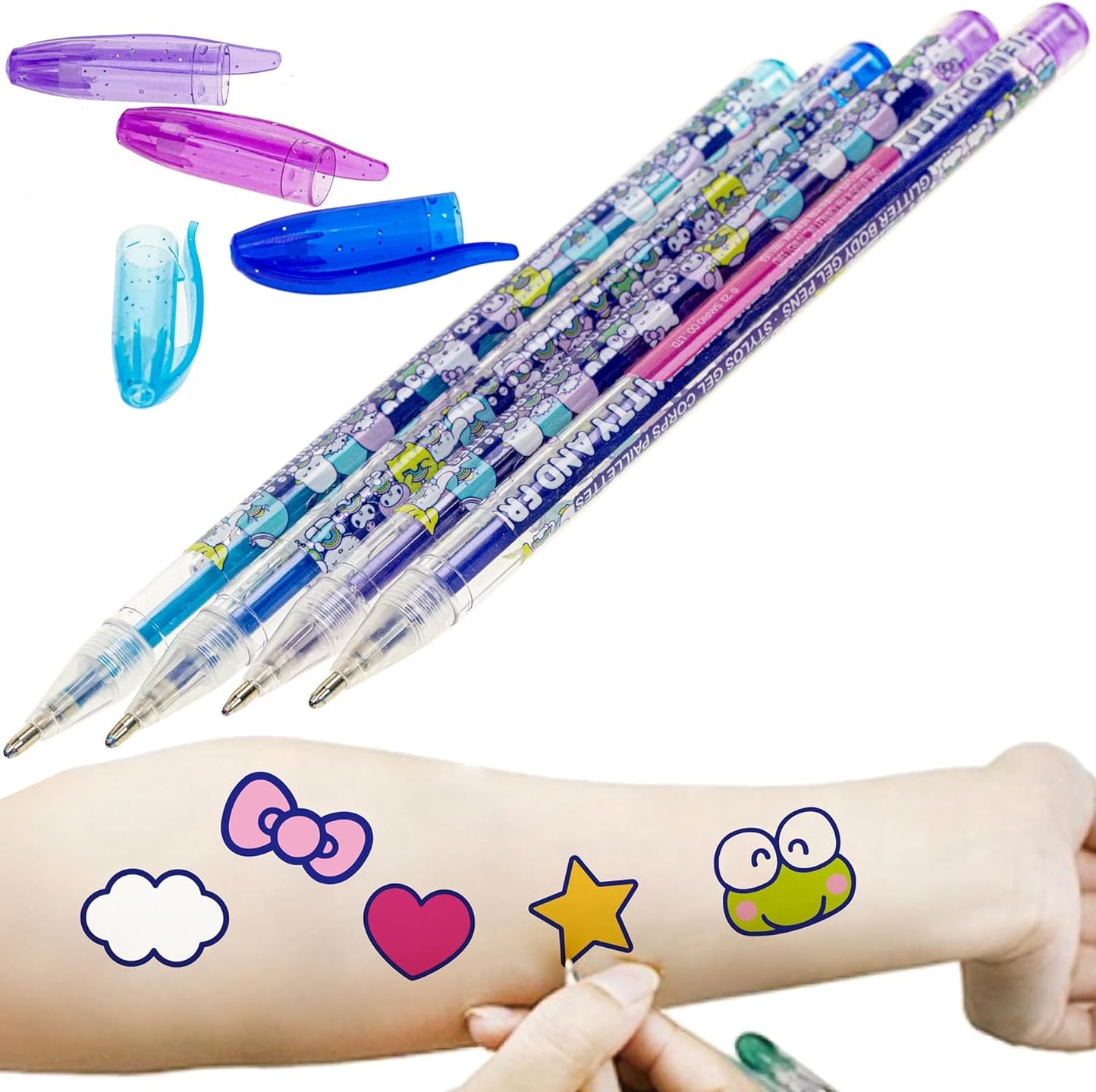 Hello Kitty and Friends -Townley Girl Glittery Body Art Pen