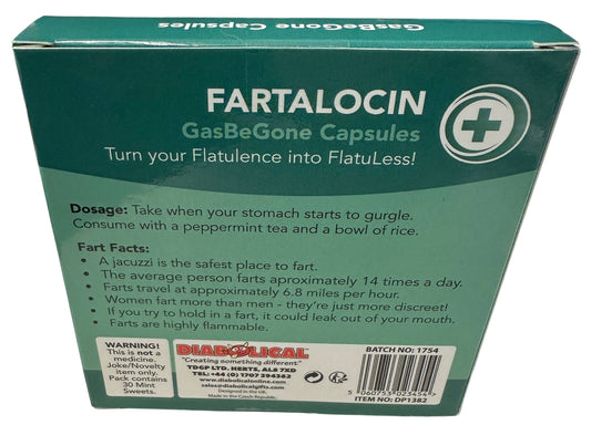 Fartalocin - Stocking Fillers, White Elephant, Christmas