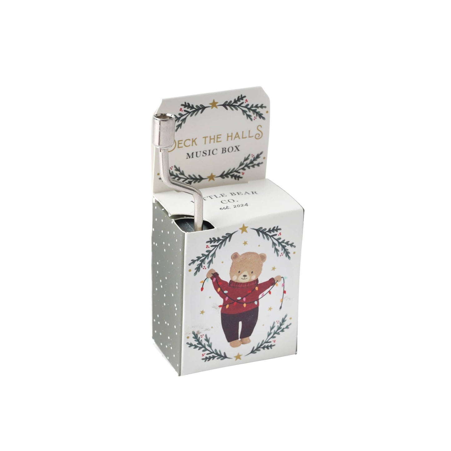 Little Bear Co. Christmas Music Box