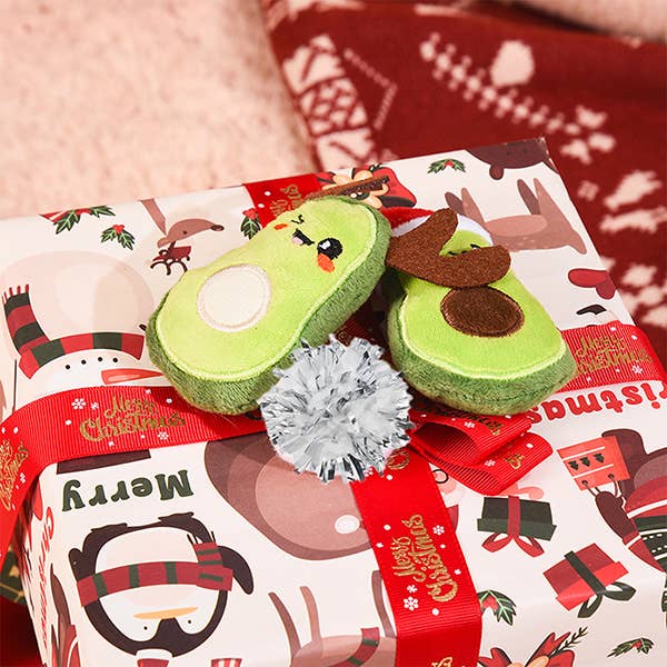 HugSmart Pet - Holiday Feline | Avocado Christmas - Cat Toy