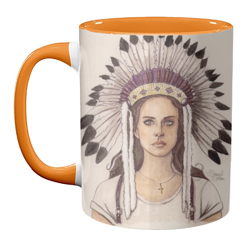 Mugs 'Lana Del Rey IV' by Daniel Cash